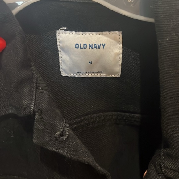 Black denim jacket - Picture 2 of 3